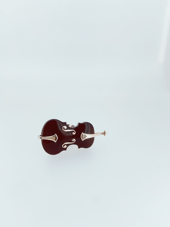 ＜Min.Wks＞バイオリン／ビオラ　ピンブローチ③ 3枚目の画像