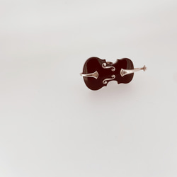 ＜Min.Wks＞バイオリン／ビオラ　ピンブローチ③ 6枚目の画像