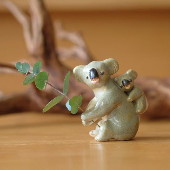 コアラ 親子 陶器 オブジェ 置物 オーストラリア コアラ 親子 陶器 オブジェ 置物 オーストラリア 【公式通販】