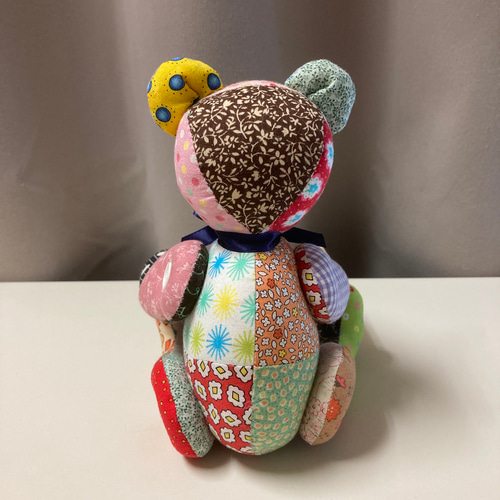 パッチワークのテディベア ぬいぐるみ アトリエ・エリ 通販