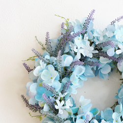 Hydrangea Wreath / with Asymmetry Lavender 5枚目の画像
