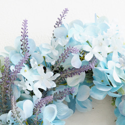 Hydrangea Wreath / with Asymmetry Lavender 3枚目の画像