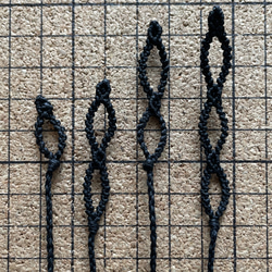 ネックレスの紐　のみ✳︎カワセミブルー 4Way 5枚目の画像