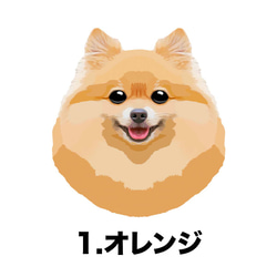 【 ポメラニアン 毛色6色 パターン 】スマホケース　クリアソフトケース　犬　うちの子　iPhone &Android 2枚目の画像