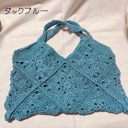〈⭐︎〉黒 ブルーアフリカンフラワーモチーフトートバッグ他 A4サイズ対応・撥水】EXOTIC FLORAL TOTE トートバッグ / TOCCA