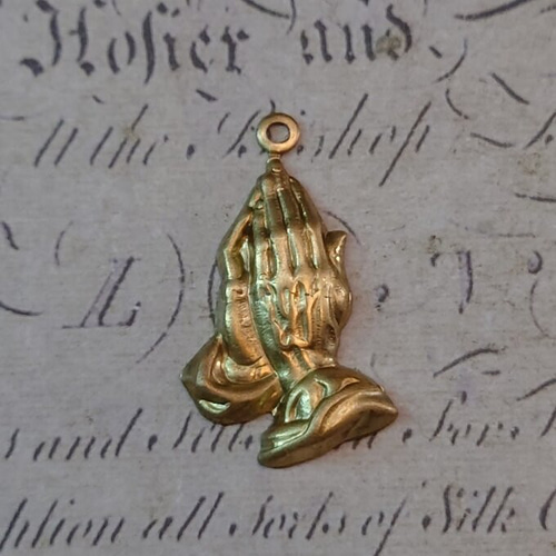 BEHOLD 真鍮製 プレイハンド 2個 プレイング·ハンズ クリスチャン