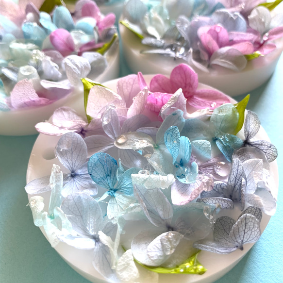 雨上がりの紫陽花サシェ/ラベンダーの香り 3枚目の画像