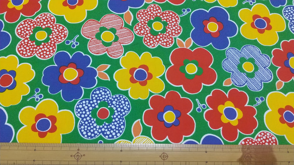 ☆お花がいっぱいのｶｯﾄｸﾛｽB(約40×110cm) 2枚目の画像