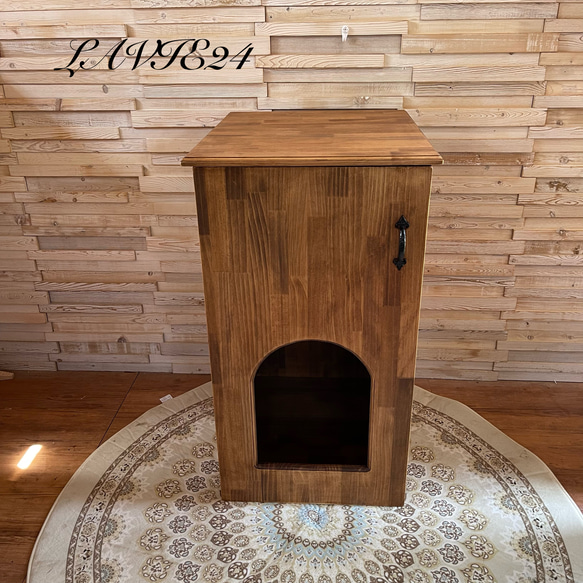 新作価格！猫トイレ収納ラック /キャットハウス/多機能棚/猫砂