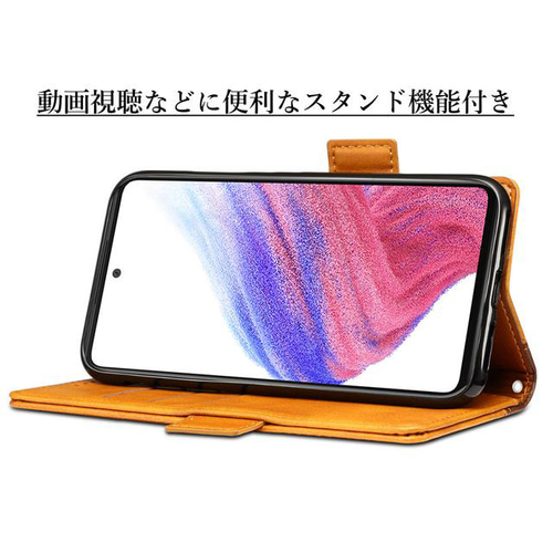 Galaxy A53 5G SC-53C SCG15 レザーケース 手帳型 Brown Galaxy A53 5G SC-53C SCG15 レザーケース 手帳型 Brown