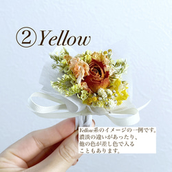 ミニチュアBoxドライブーケ 【Rose beige BOX】 11枚目の画像