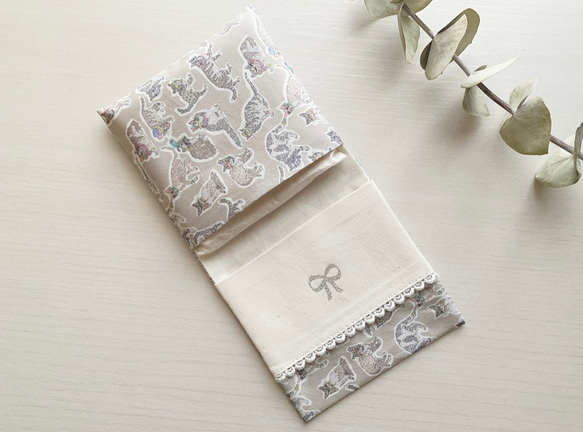 ゴムレース サニタリーポーチ サニタリーケース パッド ハンカチ ハンドメイド ゴムレース サニタリーポーチ サニタリーケース パッド ハンカチ