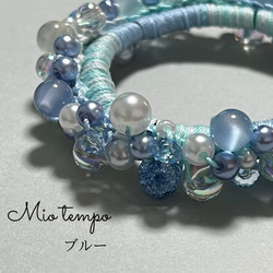 メグえもん様 水色 ハーフ シュシュ☆ビーズ ヘアゴム☆ハンドメイド メグえもん様 水色 ハーフ シュシュ☆ビーズ ヘアゴム☆ハンドメイド