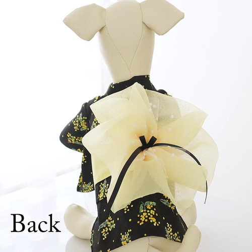 No.￼397〜400 犬服ハンドメイド バックオープンワンピース No.387 犬