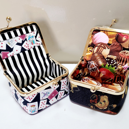 BOX型がま口ケース(ジョリーフルールVol.) がま口 がま口工房 飴月