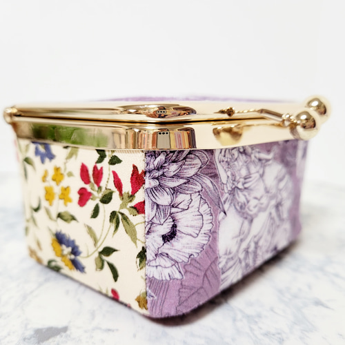 BOX型がま口ケース(ジョリーフルールVol.) がま口 がま口工房 飴月