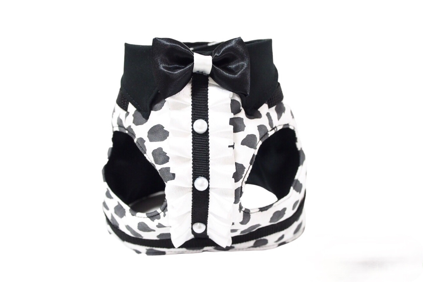 DOG★CATハーネス【ダルメシアン柄】