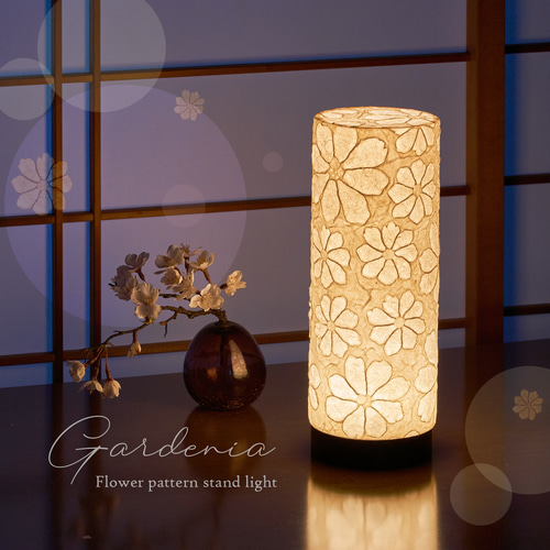 竹灯籠 カラー 〜〜桜・キキョウ〜〜