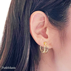 K14WGイヤリング金具 ネジバネイヤリング金具ご用意致しました