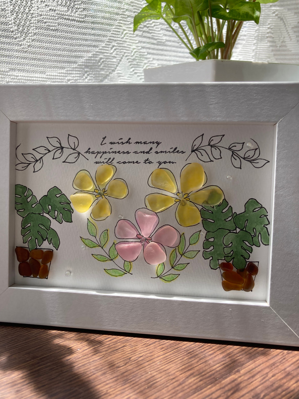 ゆふぁ♪ シーグラスアート ゆふぁ様専用♪ シーグラスアート