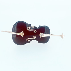 &lt;Min.Wks&gt; 大提琴別針胸針 ⑫ 第2張的照片