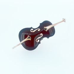 &lt;Min.Wks&gt; 大提琴別針胸針 ⑭ 第1張的照片
