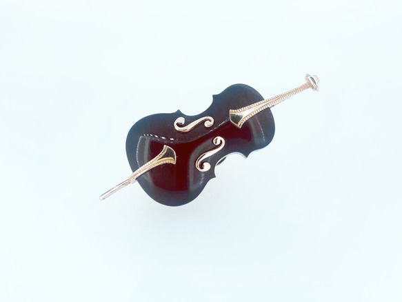 &lt;Min.Wks&gt; 大提琴別針胸針 ⑭ 第1張的照片