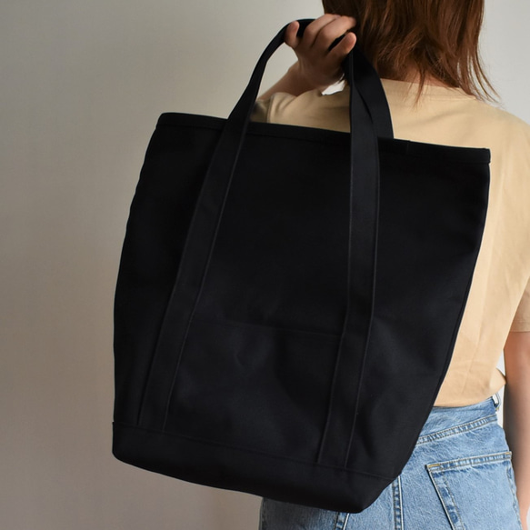 BEND TOTE BAG（ブラック） 9枚目の画像