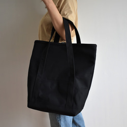 BEND TOTE BAG（ブラック） 5枚目の画像