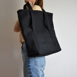 BEND TOTE BAG（ブラック） 8枚目の画像