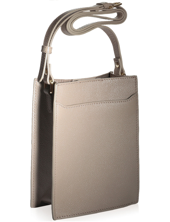 【スマホ＋必需品 ちょうどいい収納力】スマホポーチ 本革 ミニショルダーバッグ  / MP1 2枚目の画像