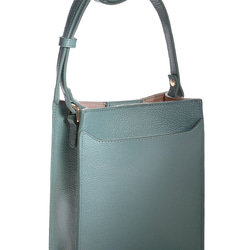 【スマホ＋必需品 ちょうどいい収納力】スマホポーチ 本革 ミニショルダーバッグ  / MP1 17枚目の画像