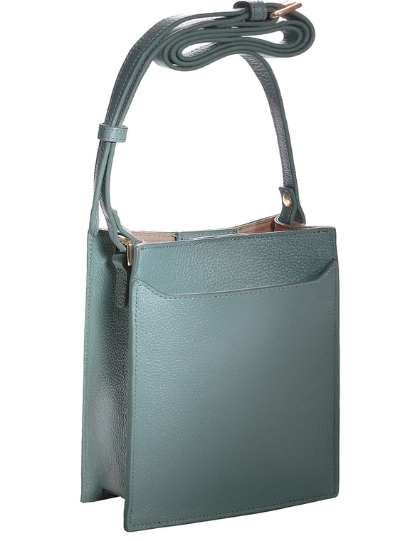 【スマホ＋必需品 ちょうどいい収納力】スマホポーチ 本革 ミニショルダーバッグ  / MP1 17枚目の画像