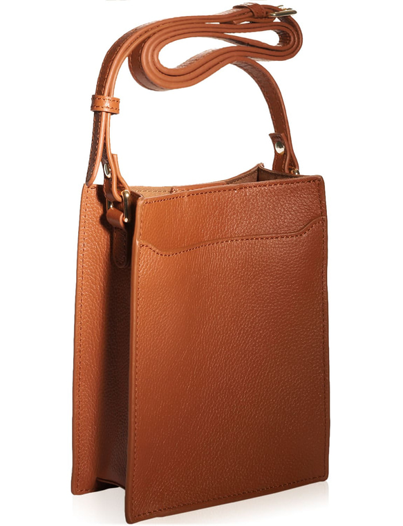 【スマホ＋必需品 ちょうどいい収納力】スマホポーチ 本革 ミニショルダーバッグ  / MP1 13枚目の画像