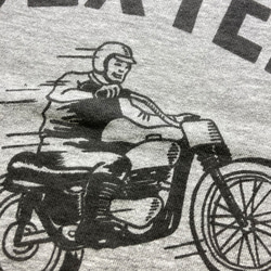 古着風　キッズTシャツ【DEXTER MOTORCYCLE】 4枚目の画像