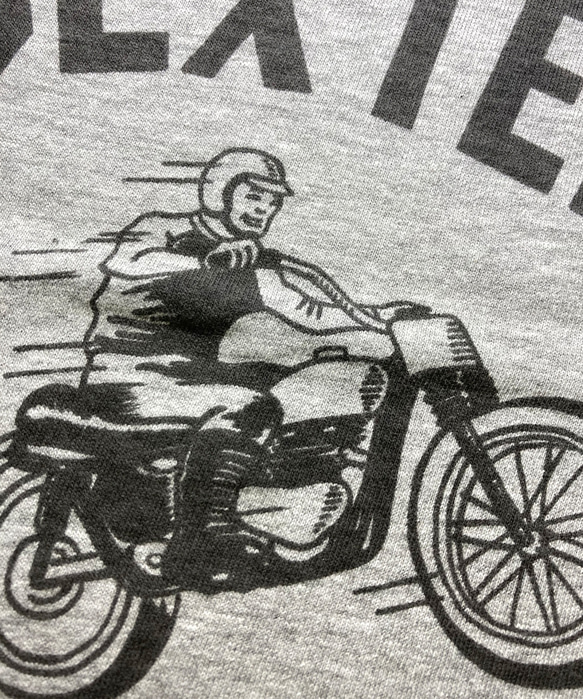 古着風　キッズTシャツ【DEXTER MOTORCYCLE】 4枚目の画像