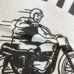 古着風　キッズTシャツ【DEXTER MOTORCYCLE】 7枚目の画像
