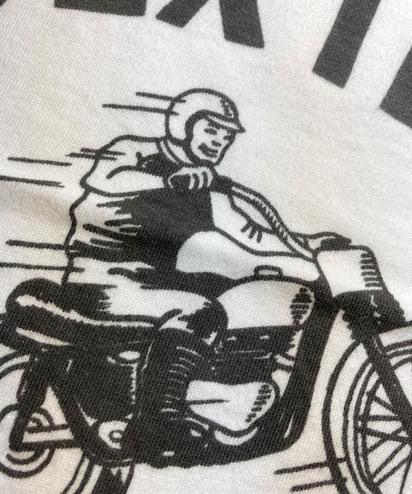 古着風　キッズTシャツ【DEXTER MOTORCYCLE】 7枚目の画像