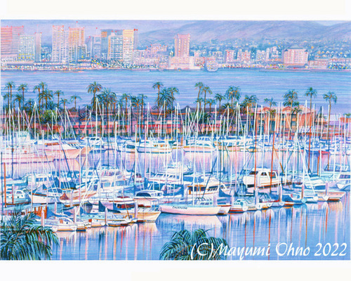 vintage ラグ カーペット、灯台、ヨット、海、風景、アート vintage ラグ カーペット、灯台、ヨット、海、風景、アート