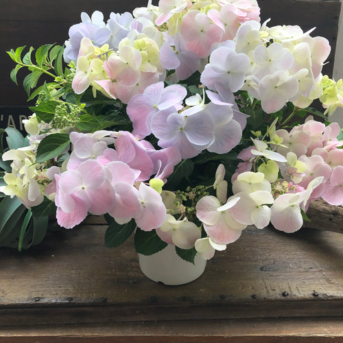 フレンチボレロ♡新ジャンルのアジサイ♡紫陽花 アートフラワー パリ