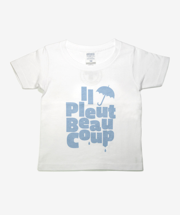 古着風　キッズTシャツ【II PLEUT BEAU COUP】 5枚目の画像