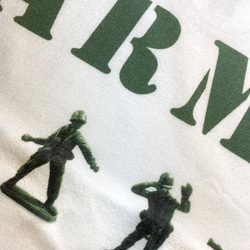 古着風　キッズTシャツ【Army men TR】 3枚目の画像