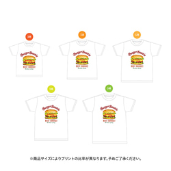 古着風　キッズTシャツ【Burger Beastie】 4枚目の画像