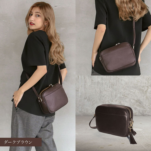 累計3万個突破 / TVドラマ衣装協力】 タッセル付き ミニショルダー