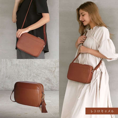 累計3万個突破 / TVドラマ衣装協力】 タッセル付き ミニショルダー