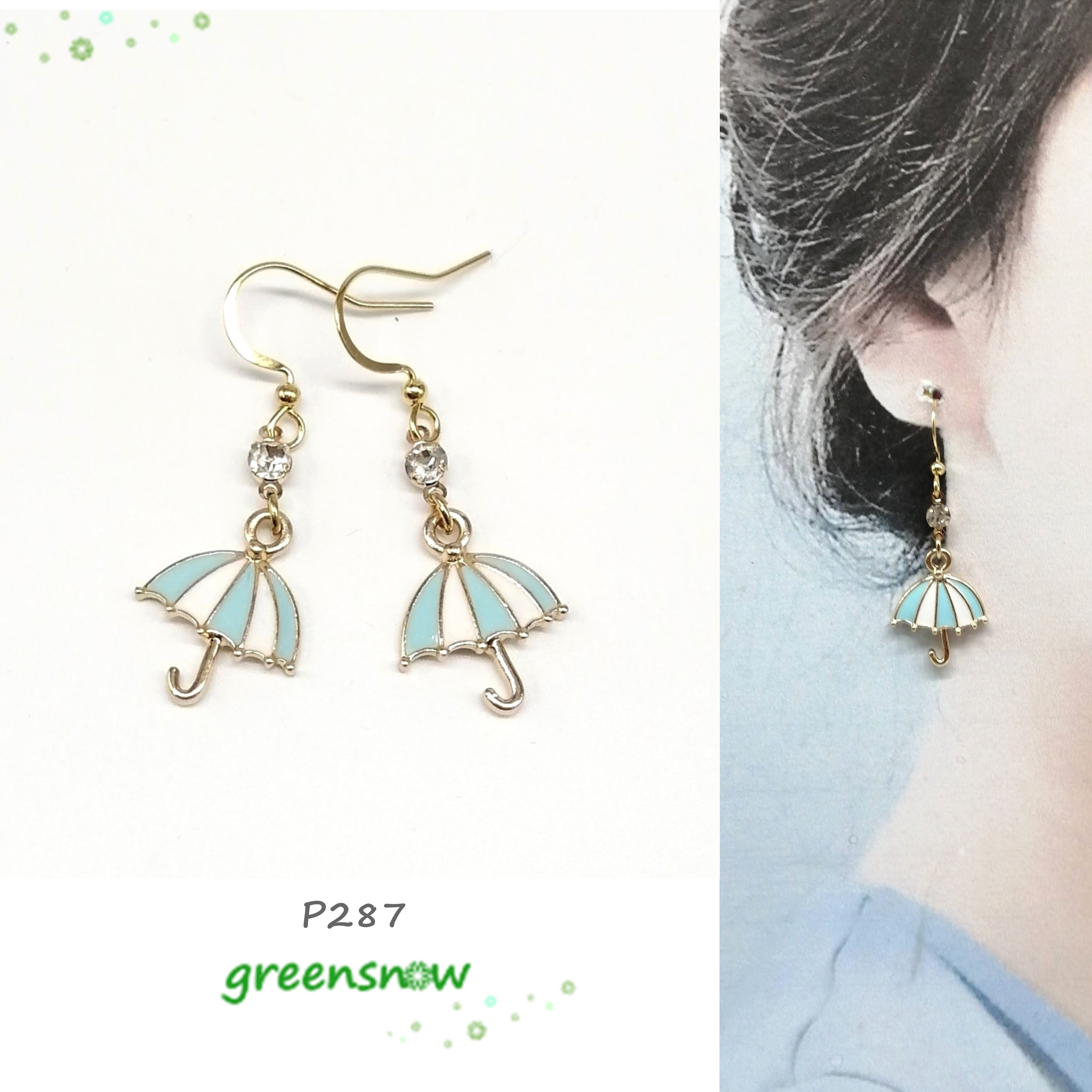 ハンドメイド　〈ピアス/イヤリング/チャーム〉No.3046