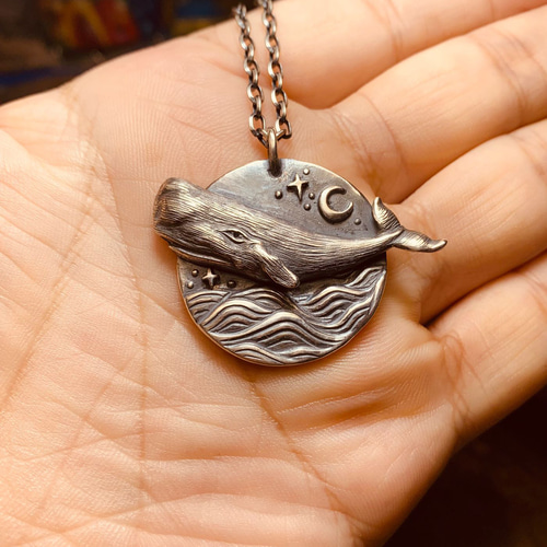 マッコウクジラオーシャントーテムネックレス ネックレス  