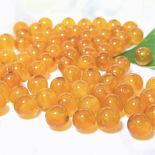 11色から選択』天然石 アゲート/瑪瑙（めのう）/カルセドニー 6mm