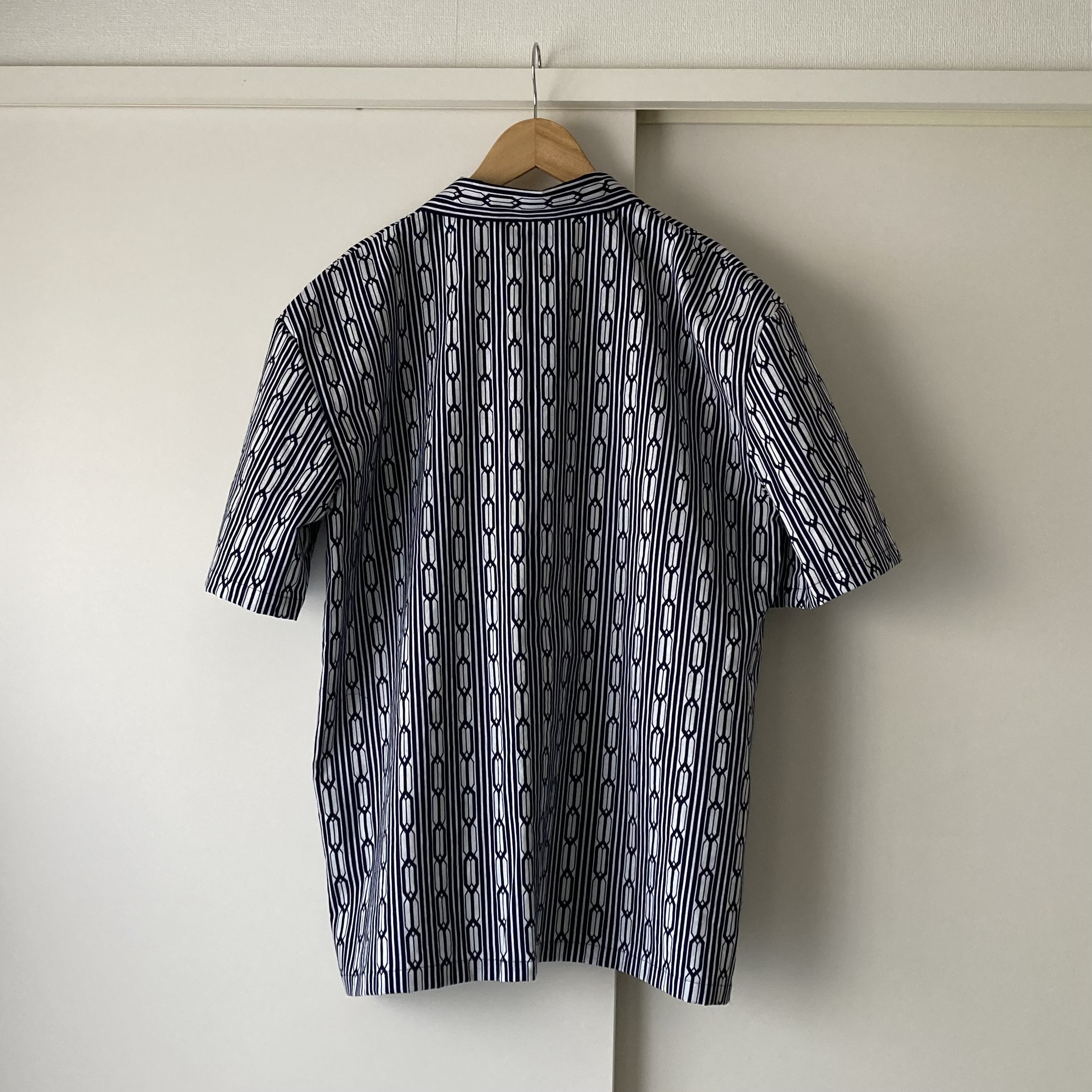 浴衣で作ったアロハシャツ　チェーン