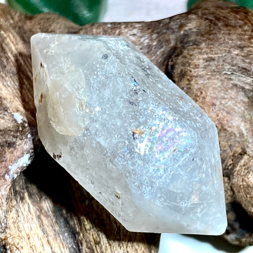 【天然石】原石　虹入り　天使の贈り物　骸骨水晶　エレスチャルクウォーツ② 天然石】虹入り 原石 天使の贈り物 骸骨水晶 エレスチャルクウォーツ①